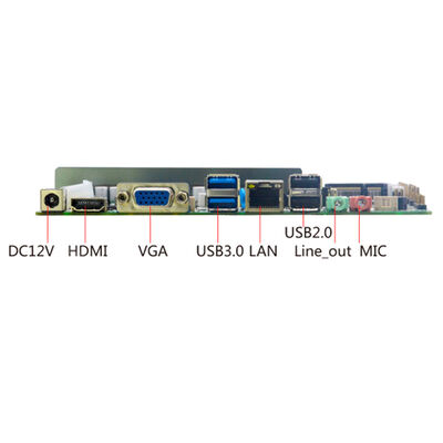 Industrial Itx Motherboard with Integrated AMD A4-5145M 2.0G Dual Core Processor 2 COM 10 USB LVDS display